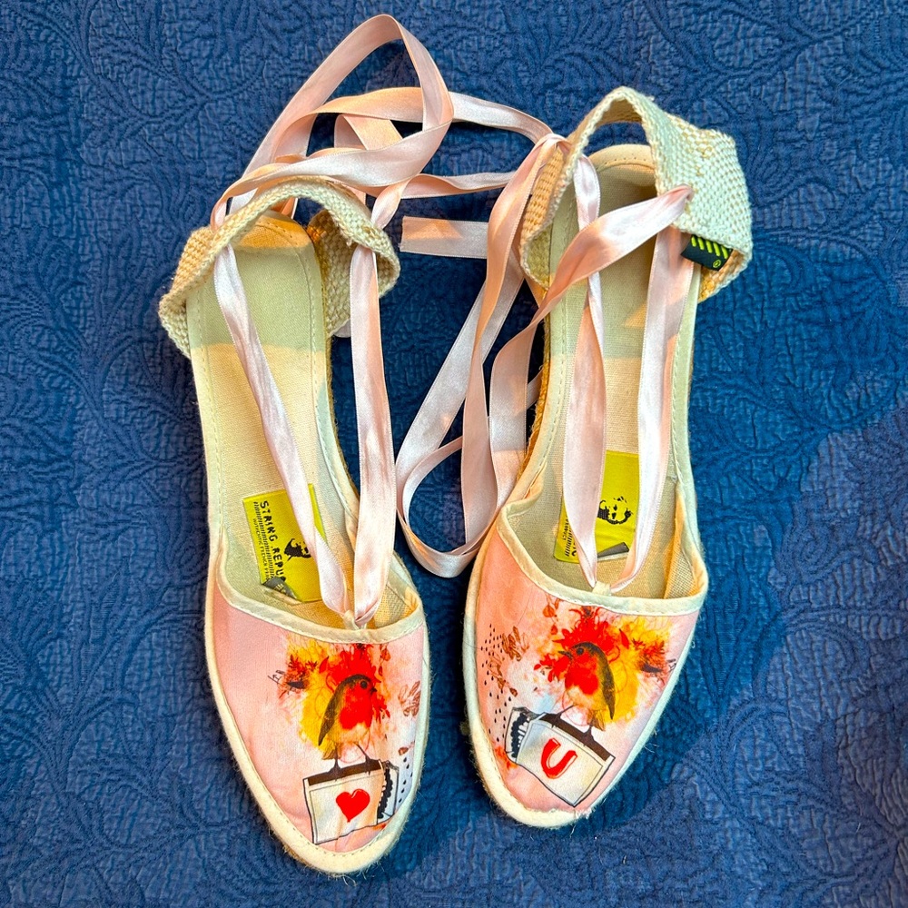 Lace Up Espadrilles